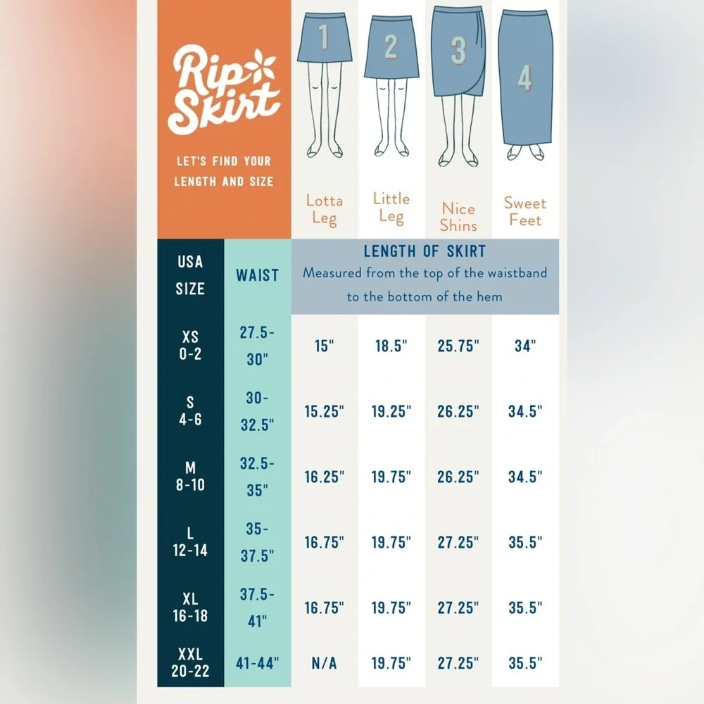 Ripskirt Hawaii wrap skirt